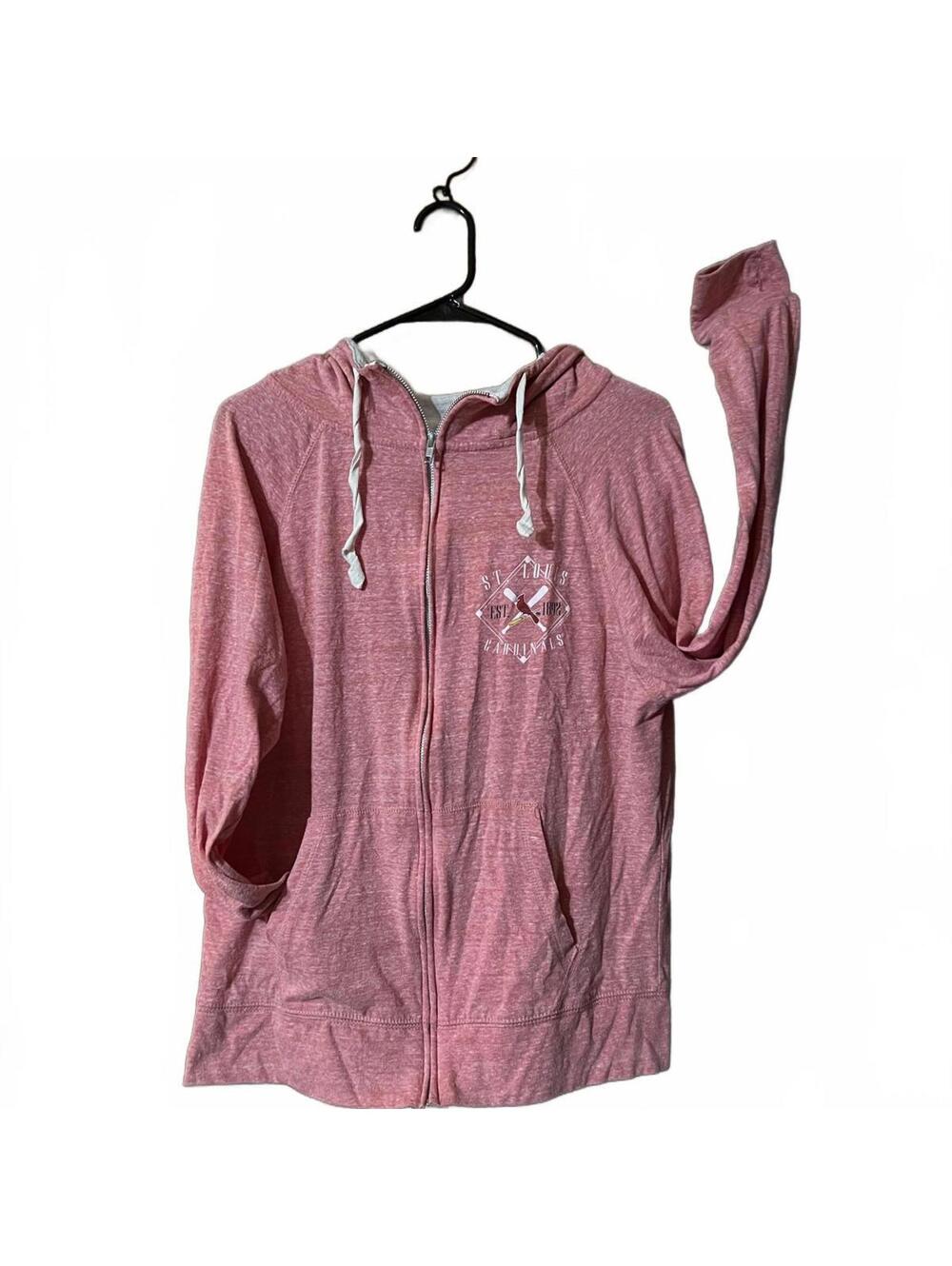 Heather Pink St. Louis Cardinals hoodie XL